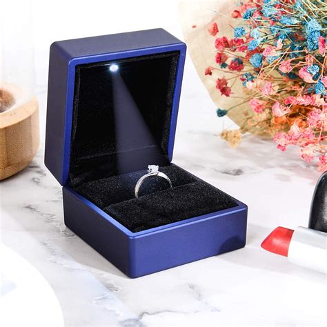 metal wedding ring box|best engagement ring box.